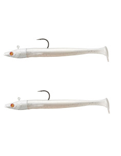 Major Craft Ceana Eely Shad 95mm Cor: 002 (Pearl White)